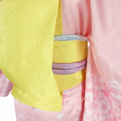 Miyo Saimori Pink Cosplay Kimono