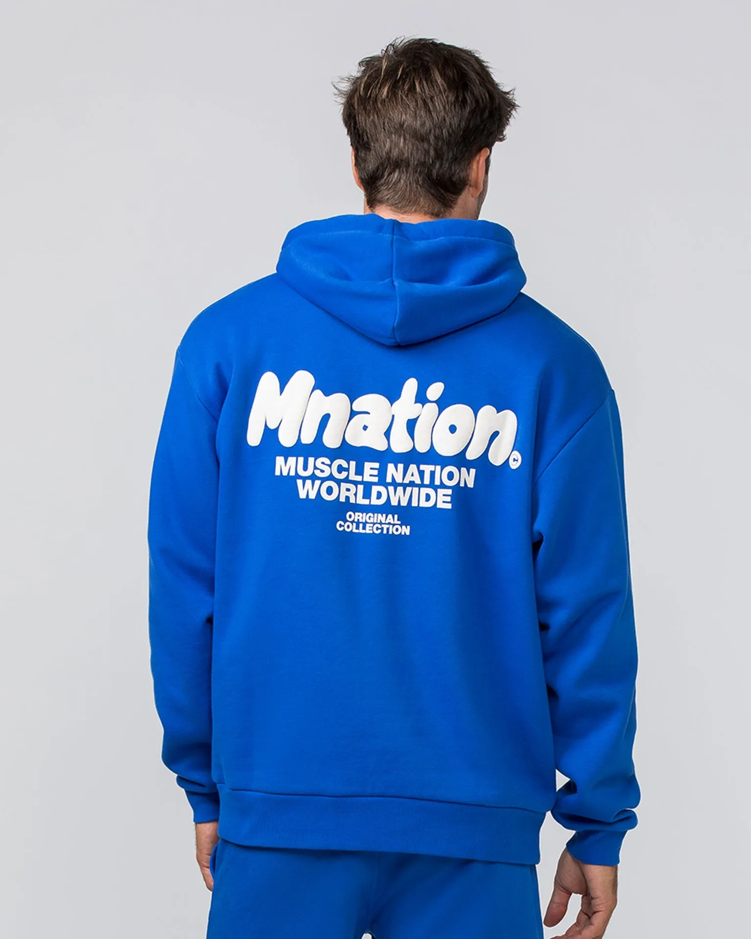MNation Oversized Hoodie - Bondi Blue