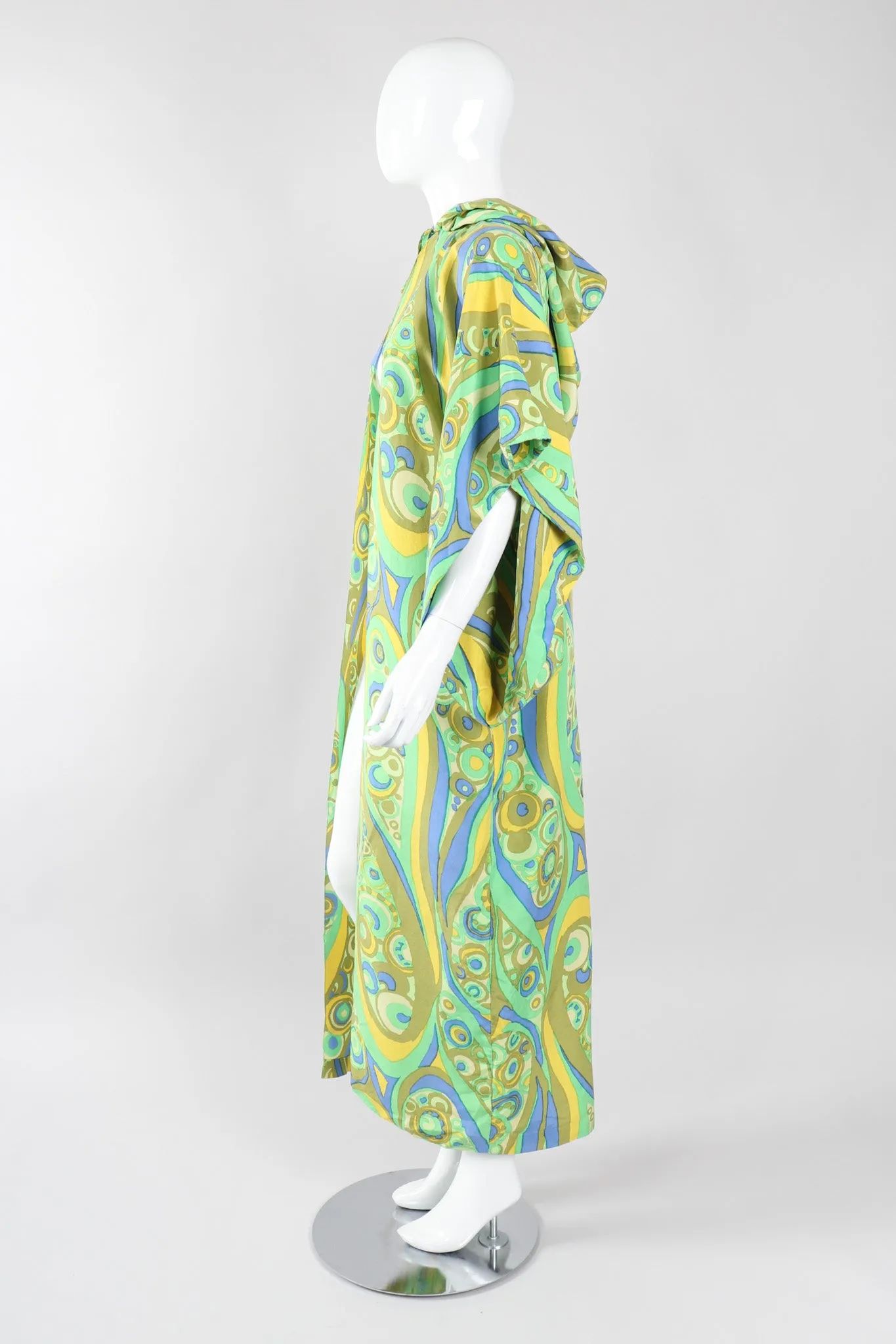 Mod Print Kimono Duster