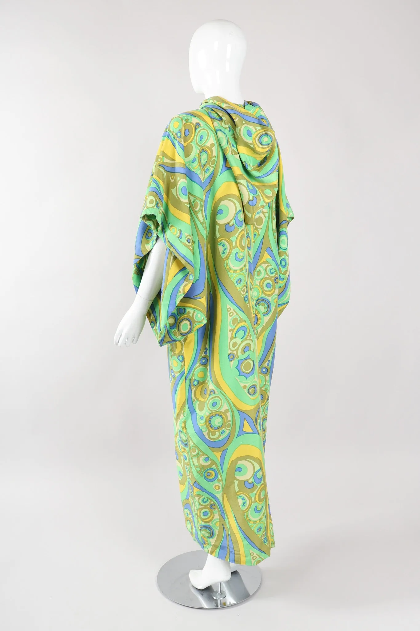 Mod Print Kimono Duster