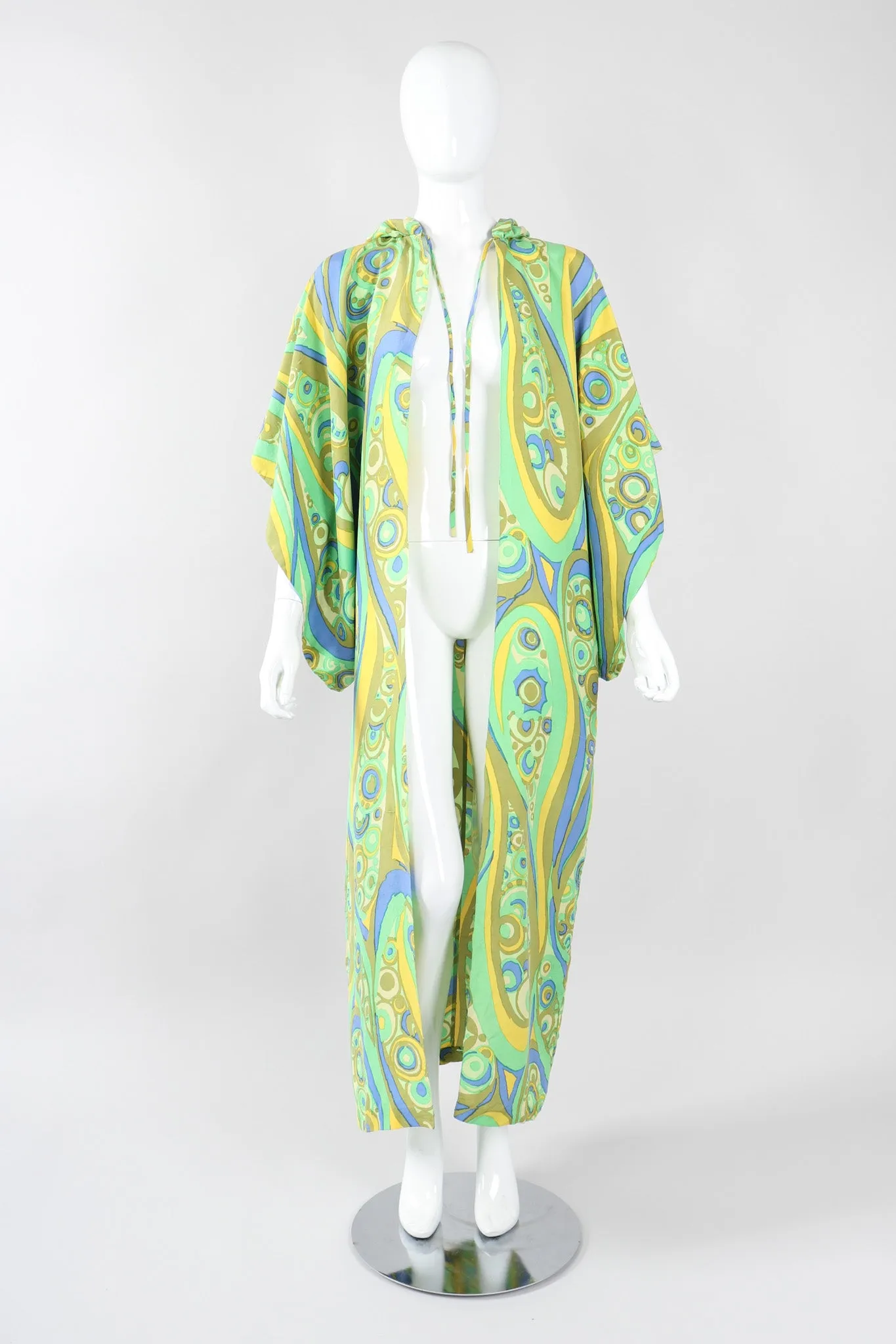 Mod Print Kimono Duster