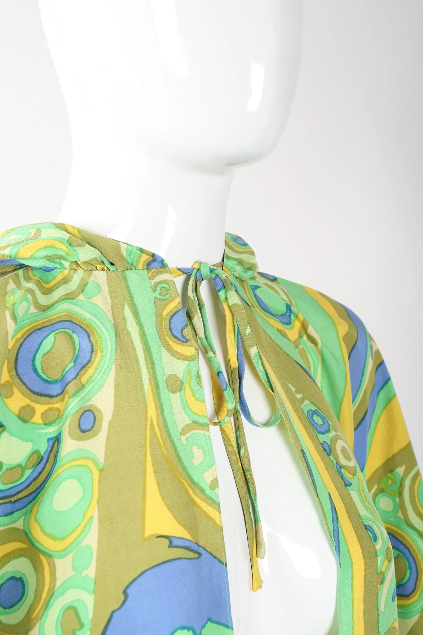 Mod Print Kimono Duster