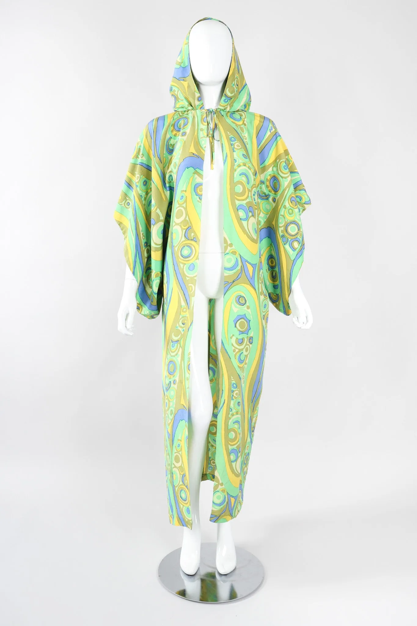 Mod Print Kimono Duster