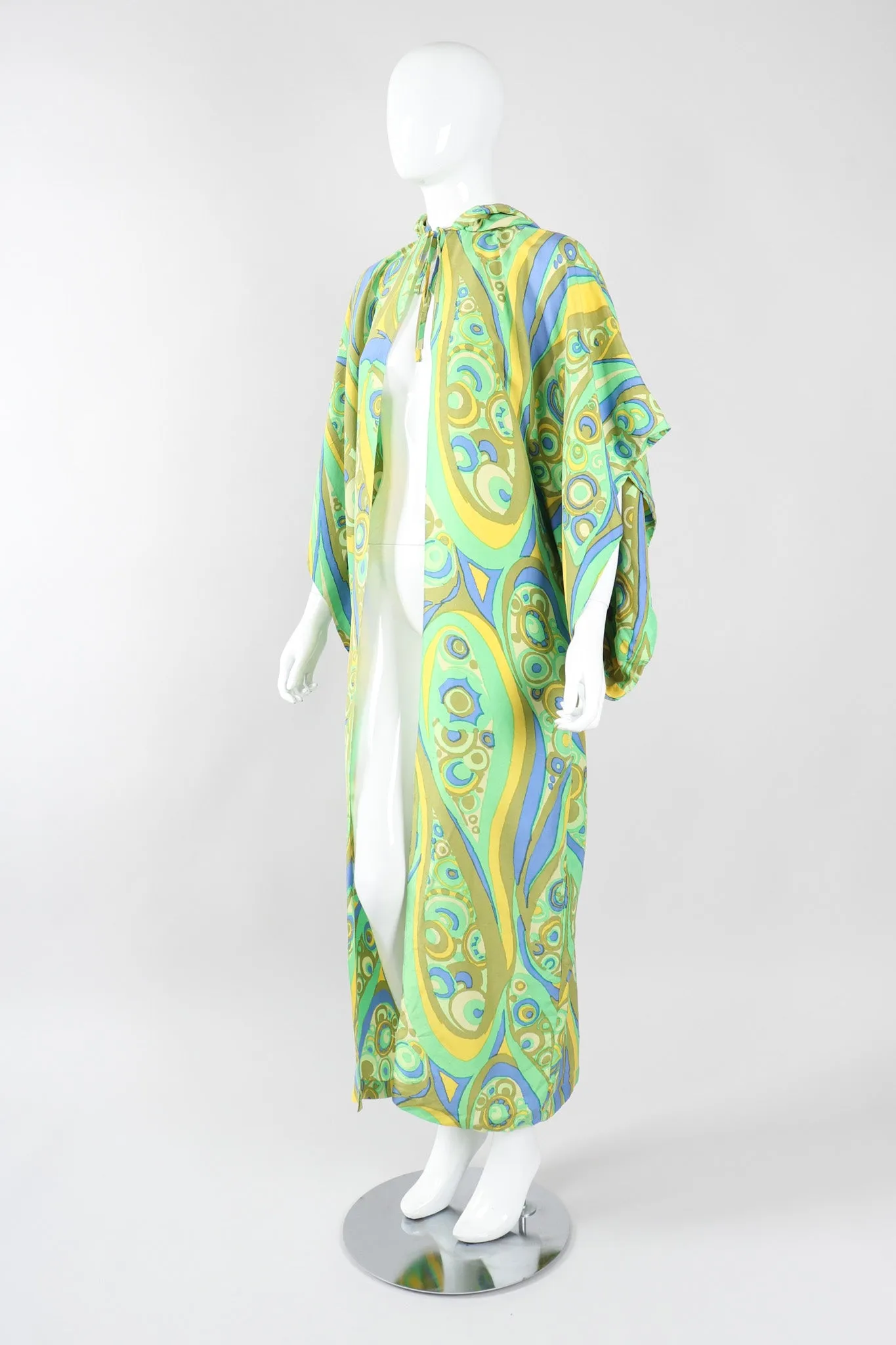 Mod Print Kimono Duster
