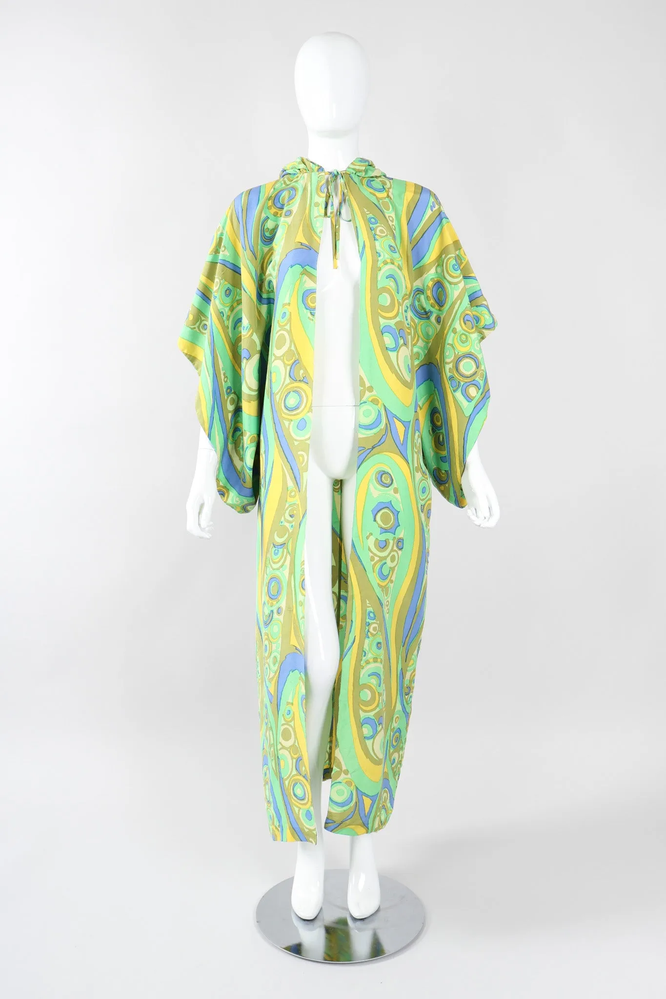 Mod Print Kimono Duster