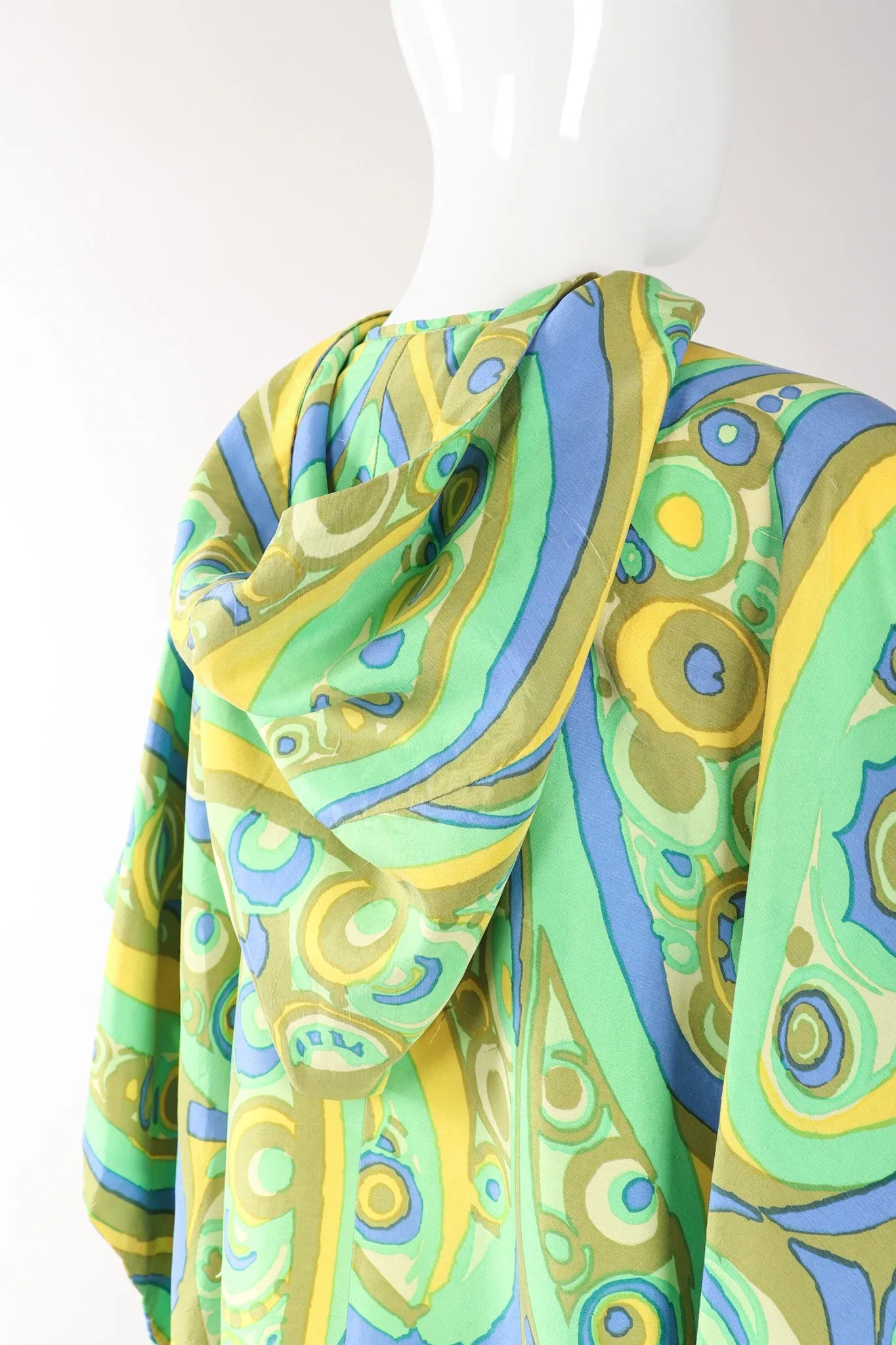 Mod Print Kimono Duster