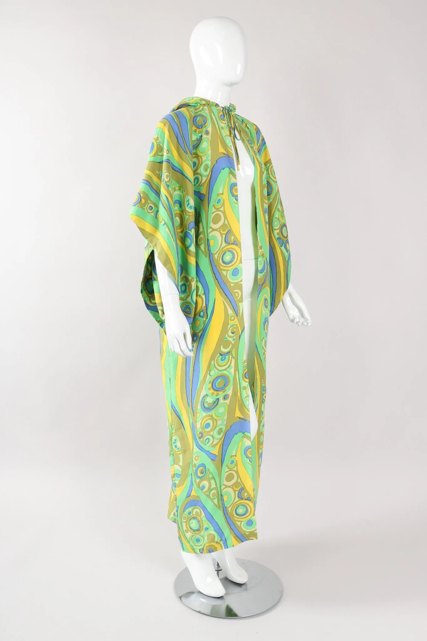 Mod Print Kimono Duster