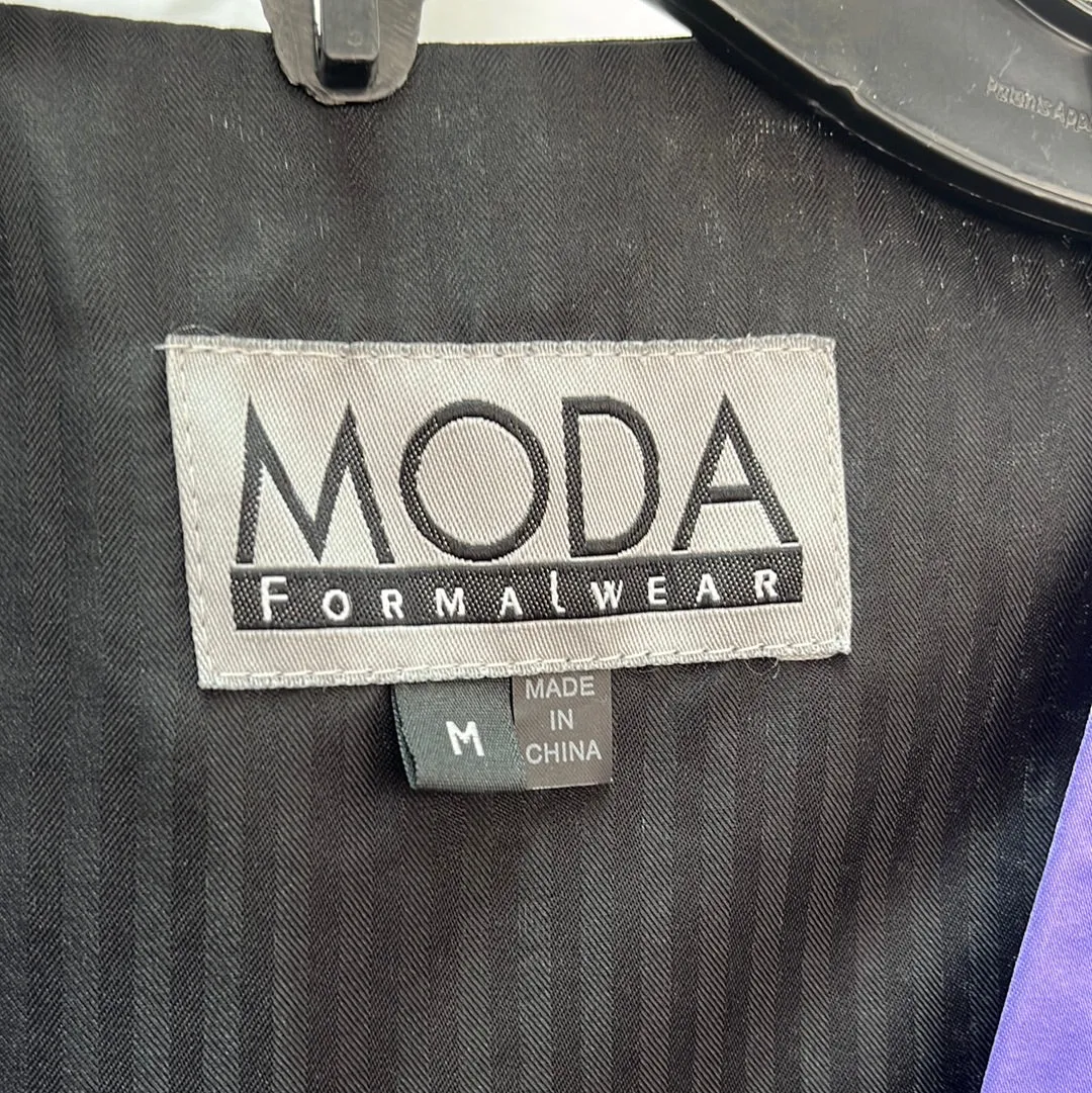 Moda Formalwear Purple Tuxedo Vest -- Size M