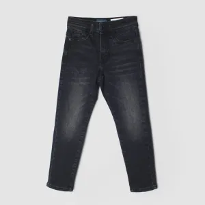 Modish Black Little Boy Denim Jeans