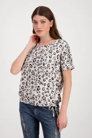 Monari Animal Print T Shirt M807135