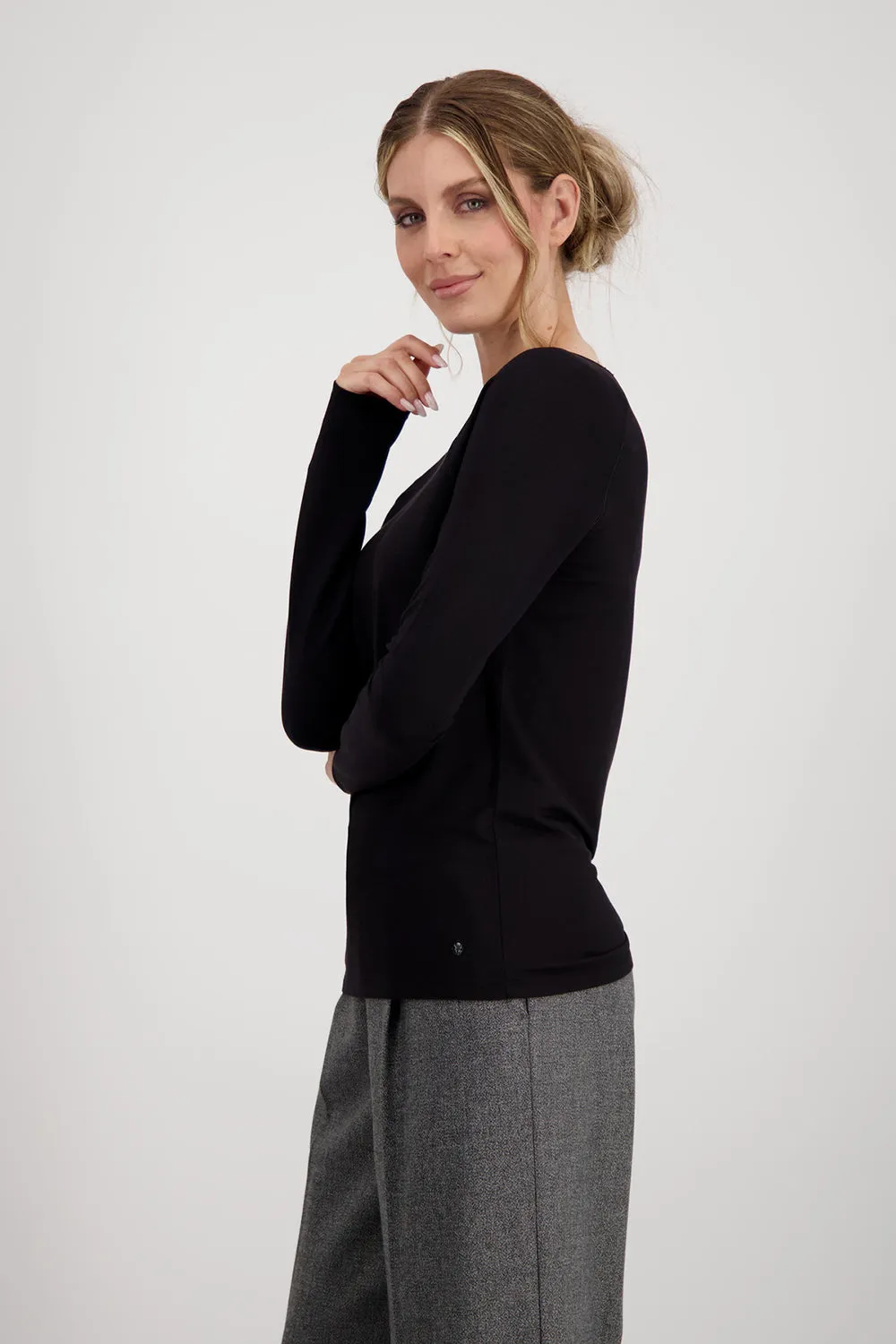 Monari Basic Long Sleeve Tee M806996