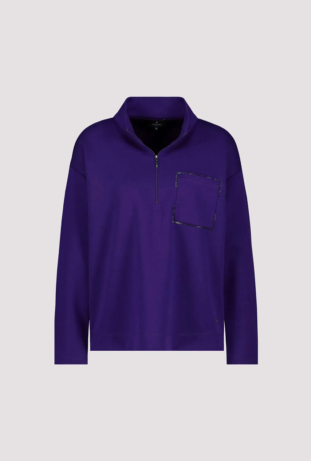 Monari Basic Sweatshirt with Bag Print M807004