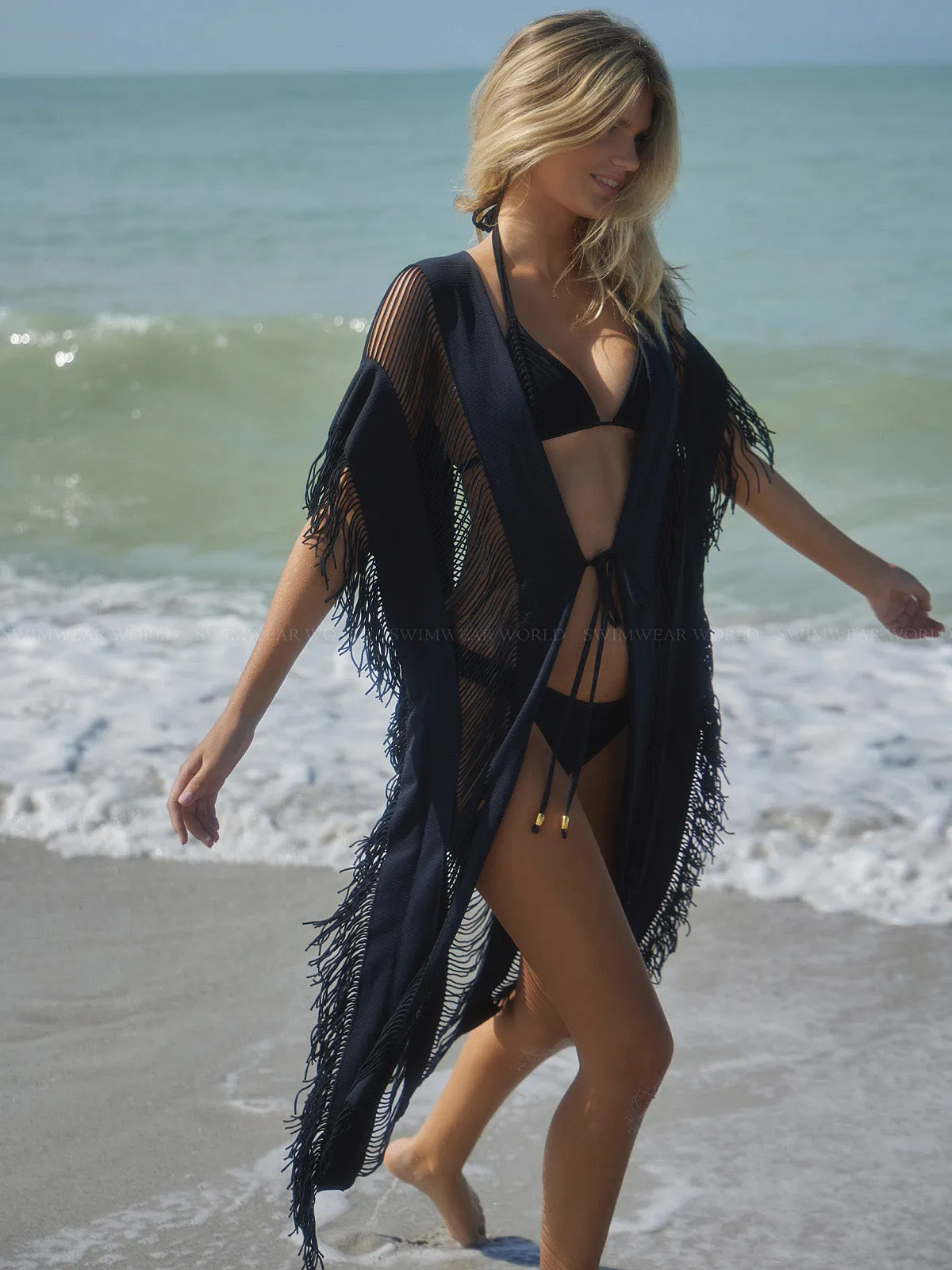 Monique Tie Kimono ::RET