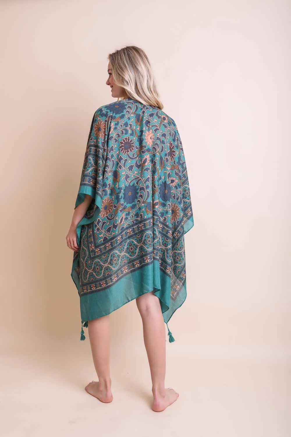 Moroccan Inspired Tapestry Kimono - 5 colors