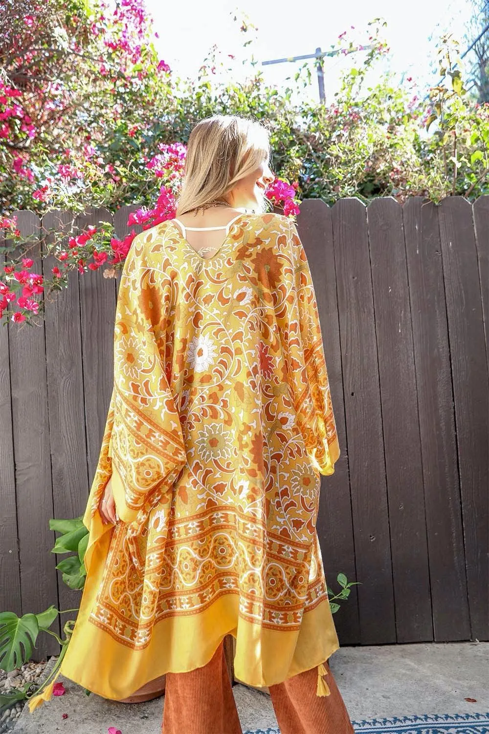 Moroccan Inspired Tapestry Kimono - 5 colors