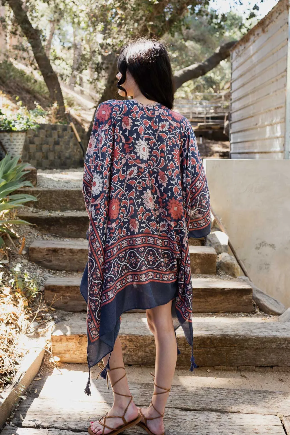 Moroccan Inspired Tapestry Kimono - 5 colors