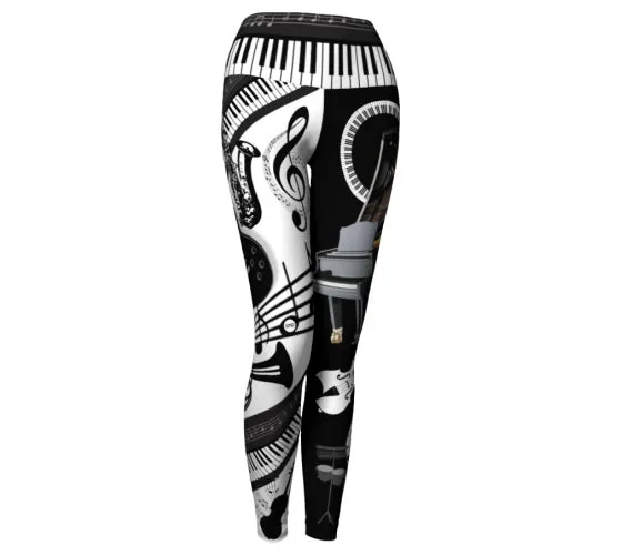 Musicality - Music Yoga Leggings
