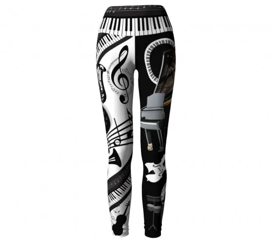 Musicality - Music Yoga Leggings