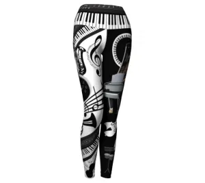 Musicality - Music Yoga Leggings