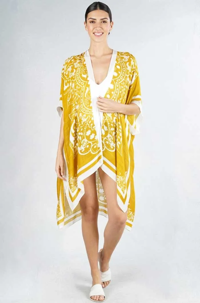 Mustard Bohemian Kimono