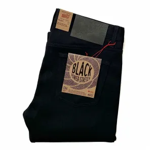 Naked & Famous Denim Black Power Stretch - Weird Guy Jeans