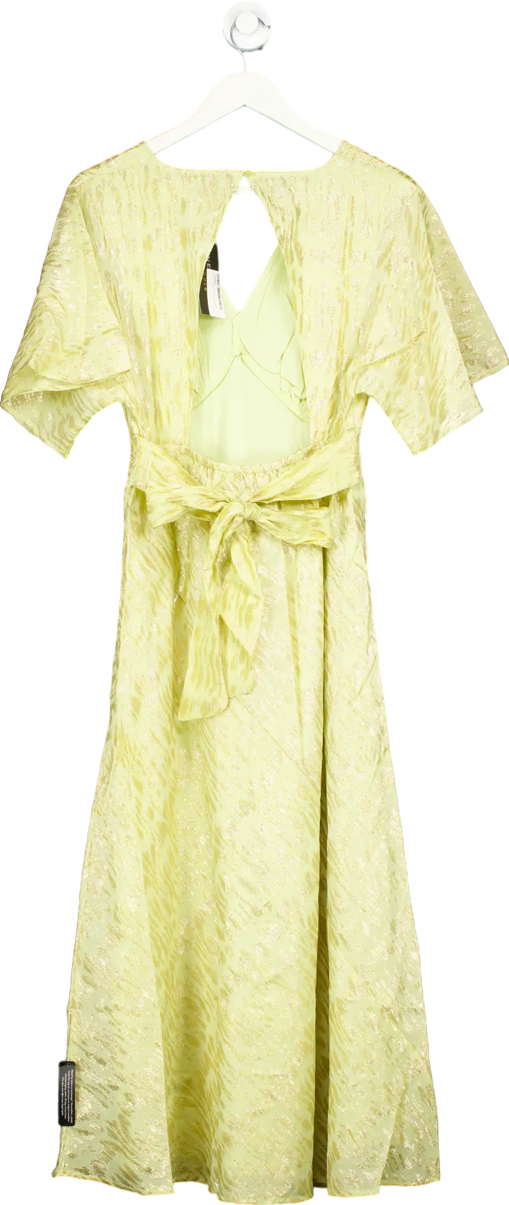 New Look Gold Kimono Sleeve Dress UK 12