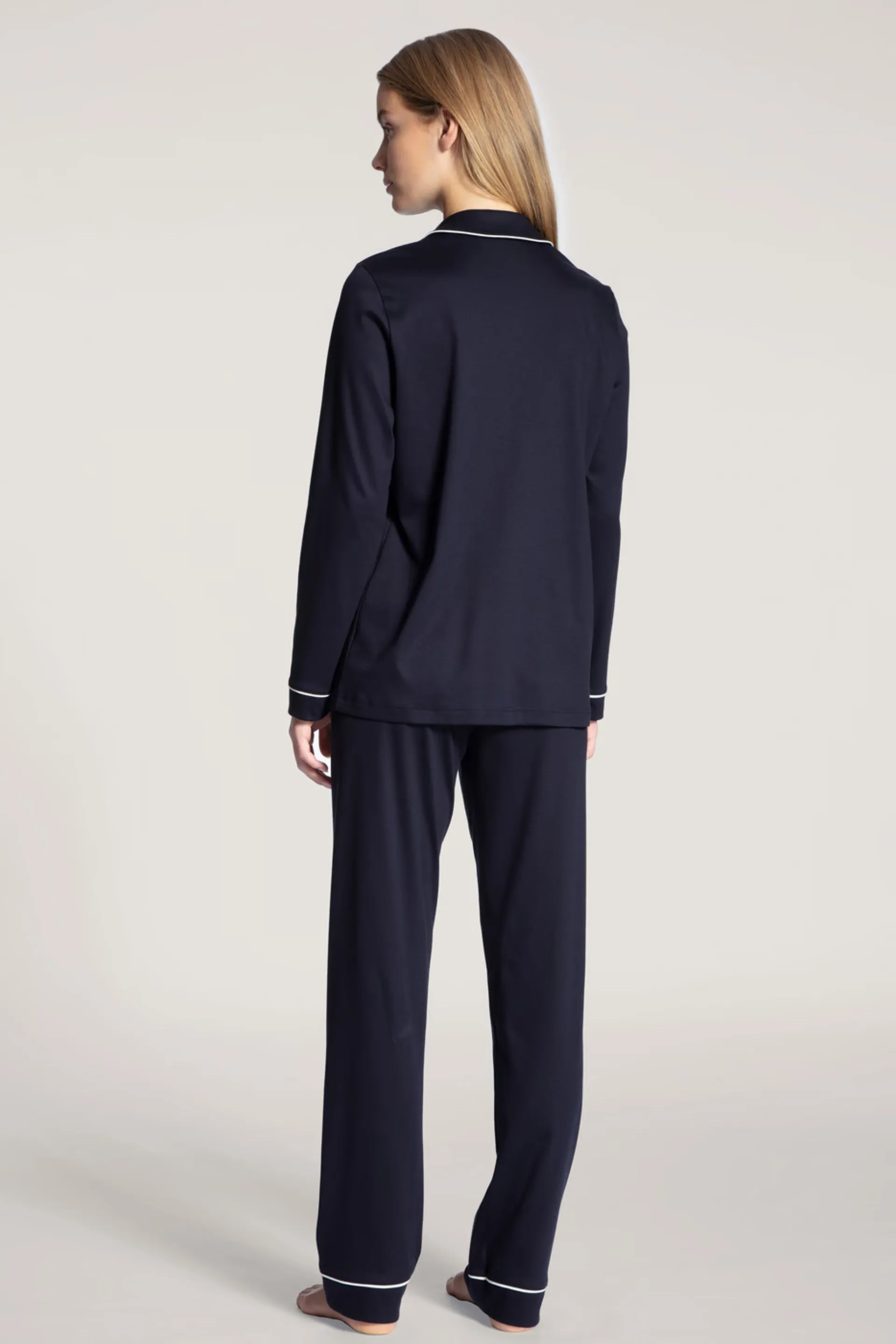 Night Lovers Pyjamas Dark Lapis Blue