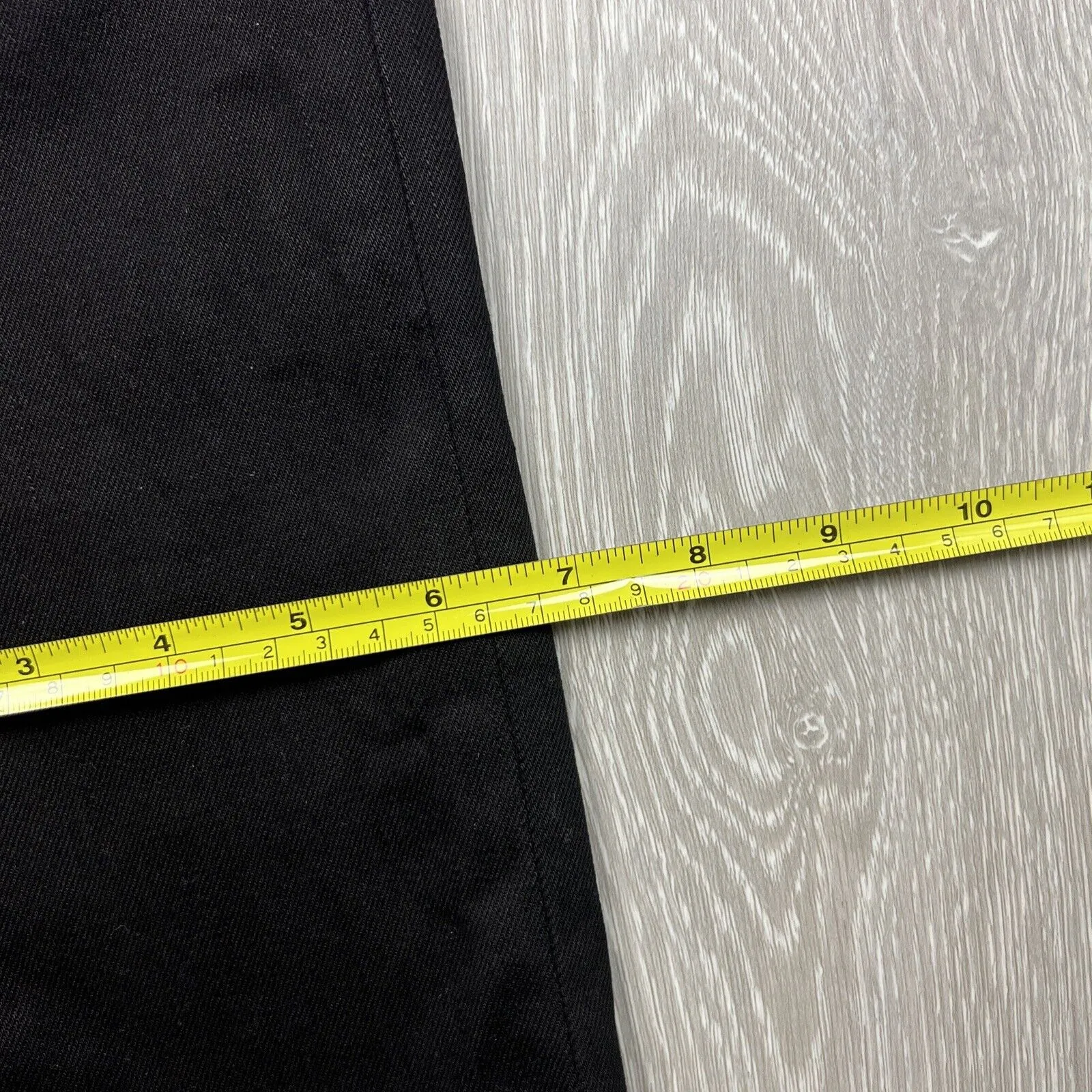 Nudie Jeans Co. Black Denim Skinny Jeans Lean Dean Size 32 X 32