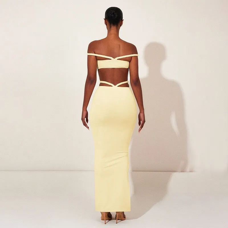 Obsidian Two-Piece Gown