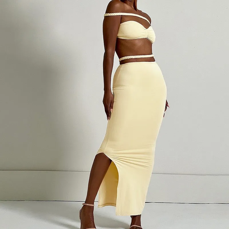 Obsidian Two-Piece Gown