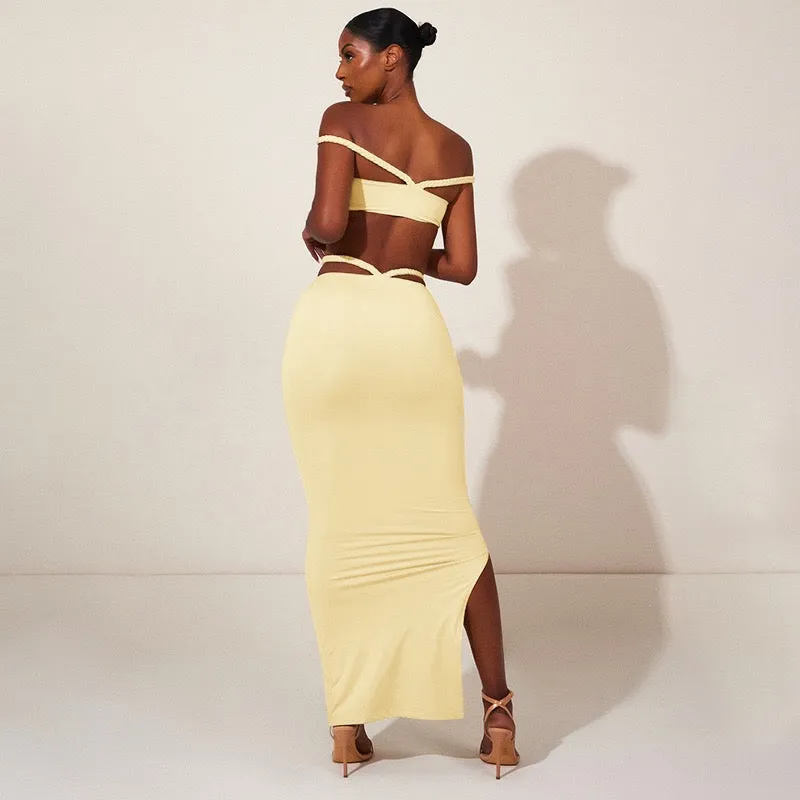 Obsidian Two-Piece Gown