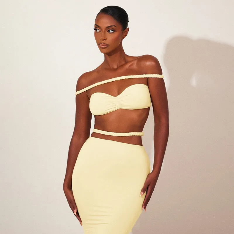 Obsidian Two-Piece Gown