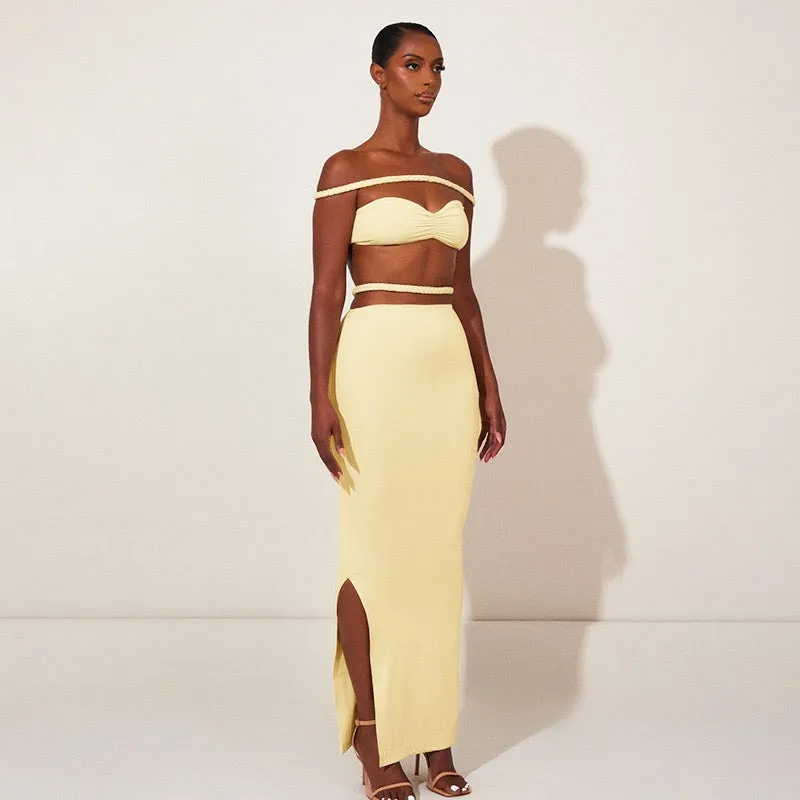 Obsidian Two-Piece Gown