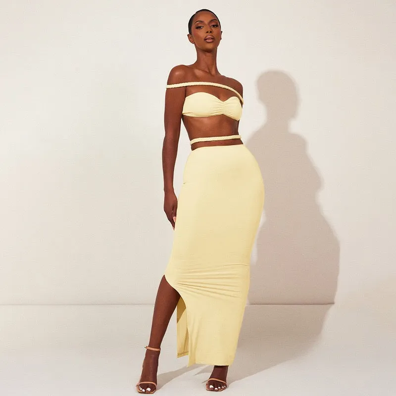 Obsidian Two-Piece Gown