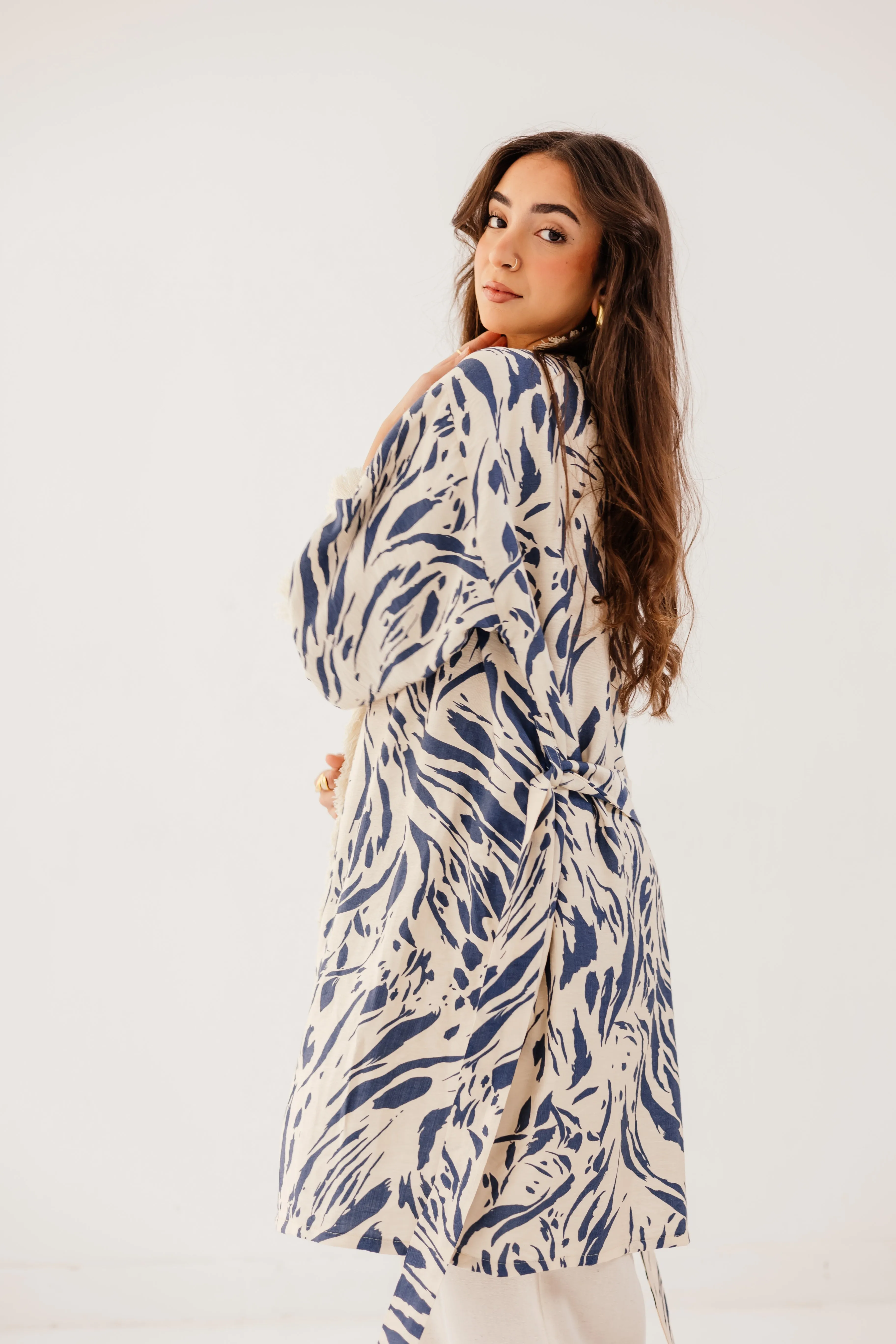 Oia Kimono in Blue
