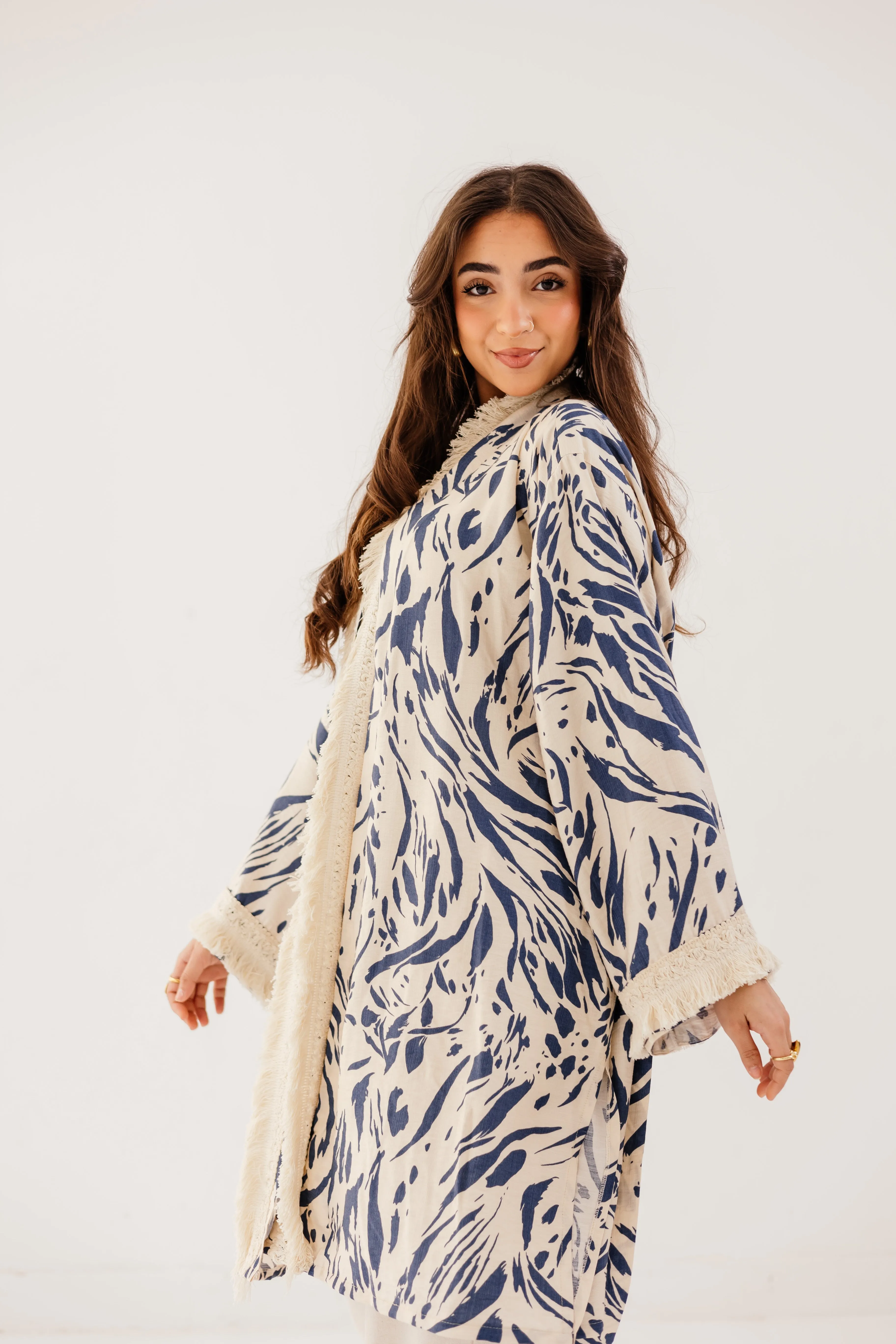 Oia Kimono in Blue