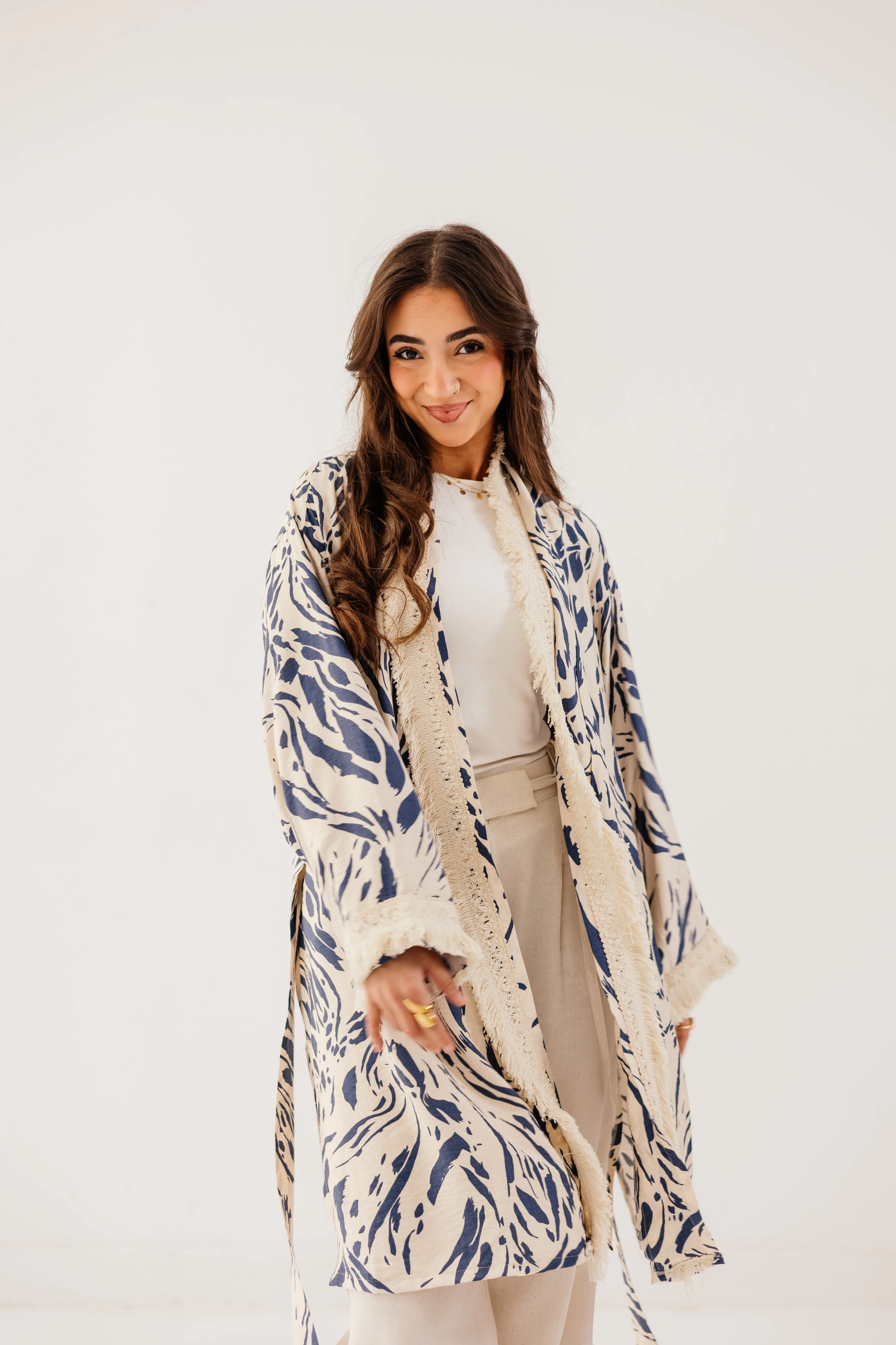 Oia Kimono in Blue