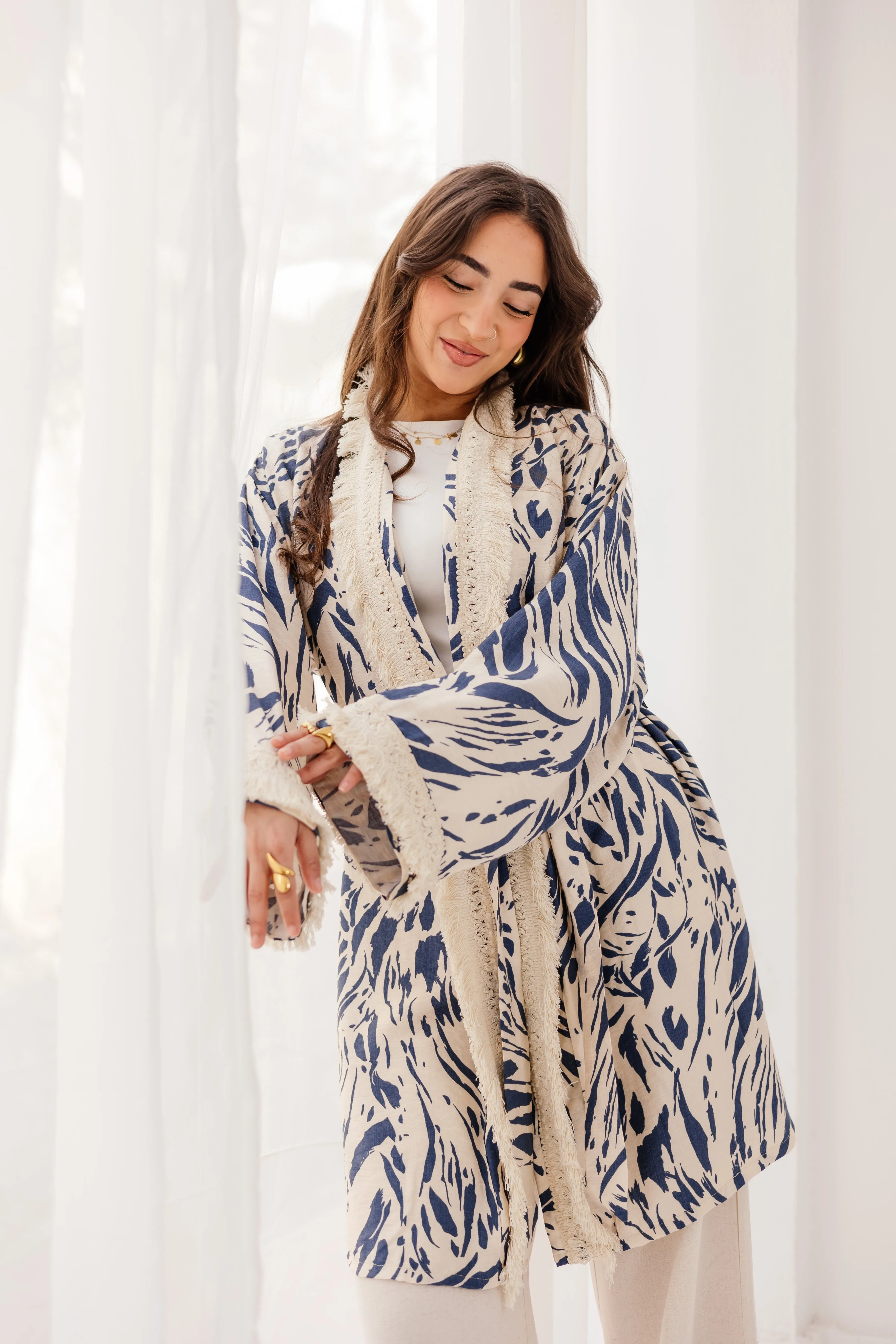 Oia Kimono in Blue