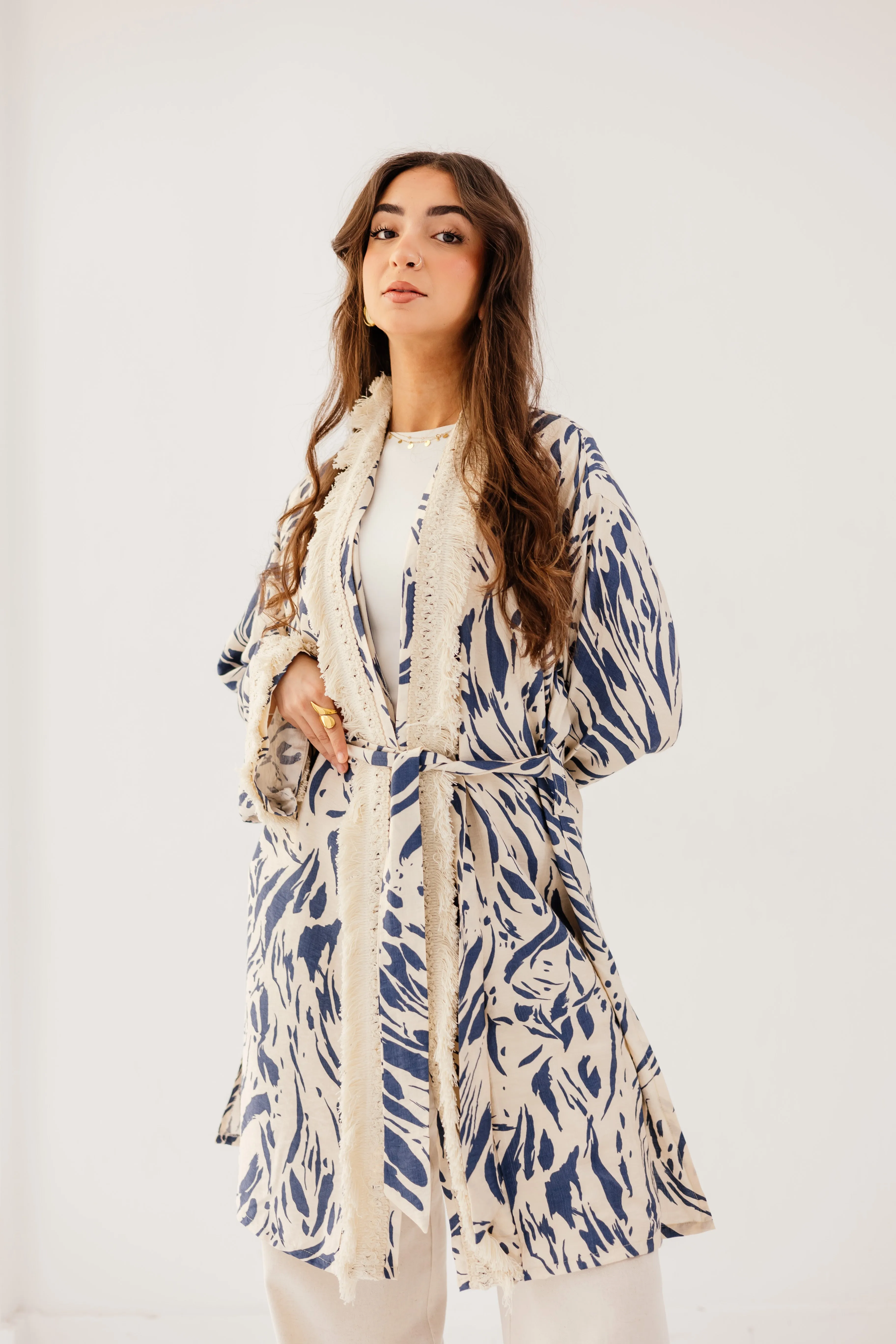 Oia Kimono in Blue