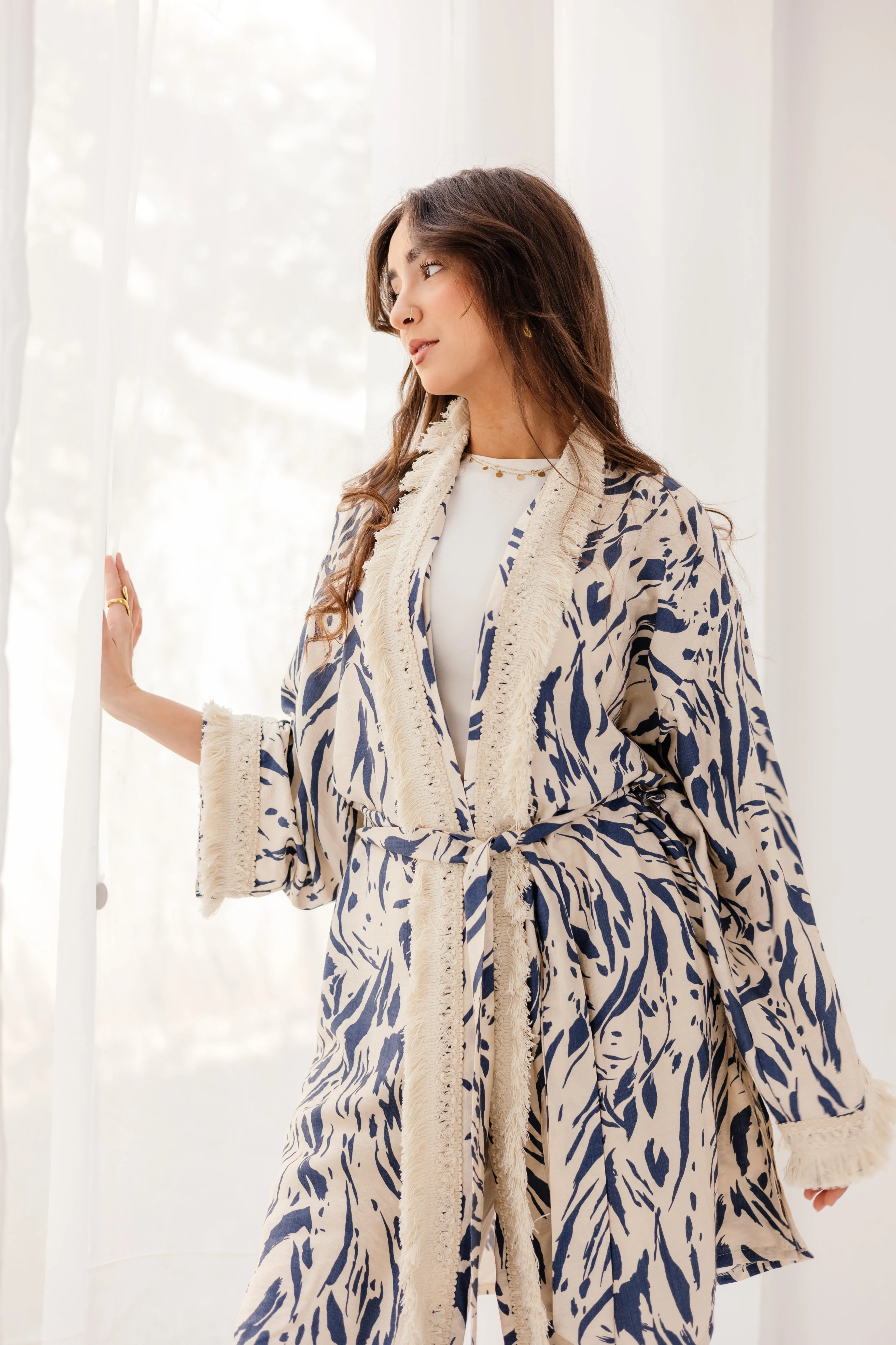 Oia Kimono in Blue
