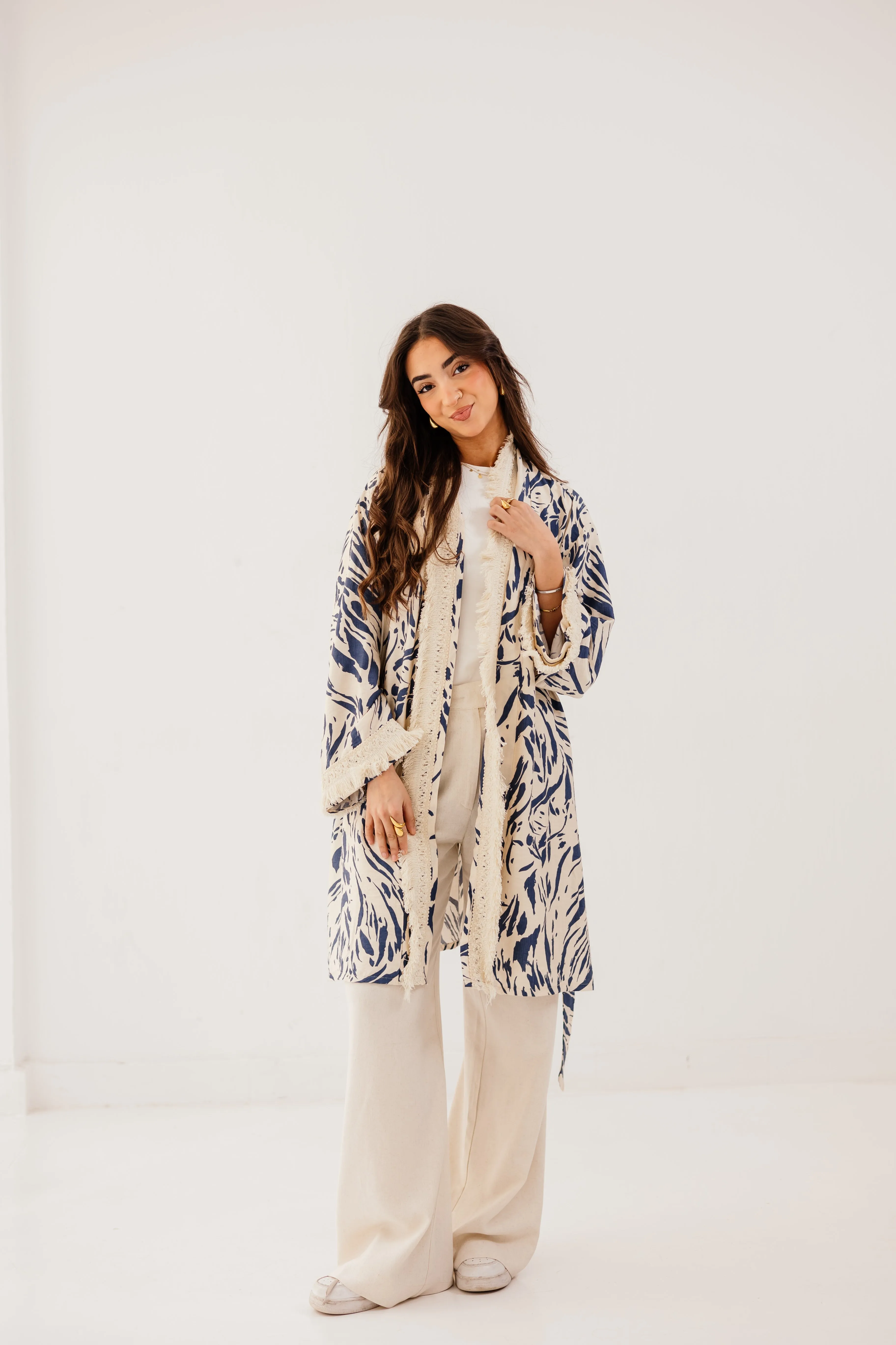 Oia Kimono in Blue