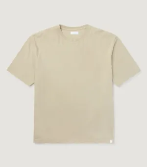 Oversize Cotton T-shirt Stone