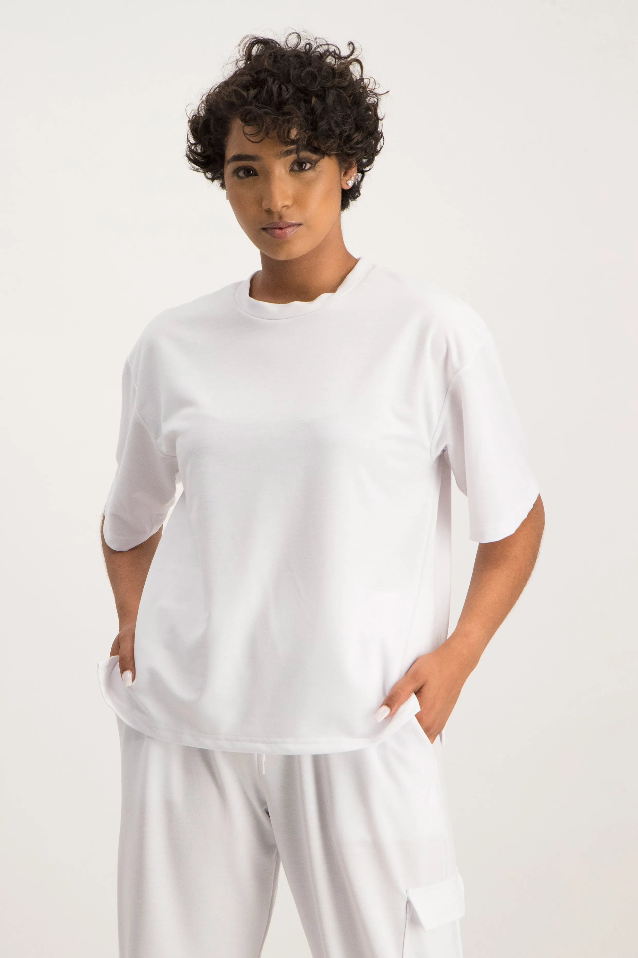 Oversized Short Sleeve Pullover