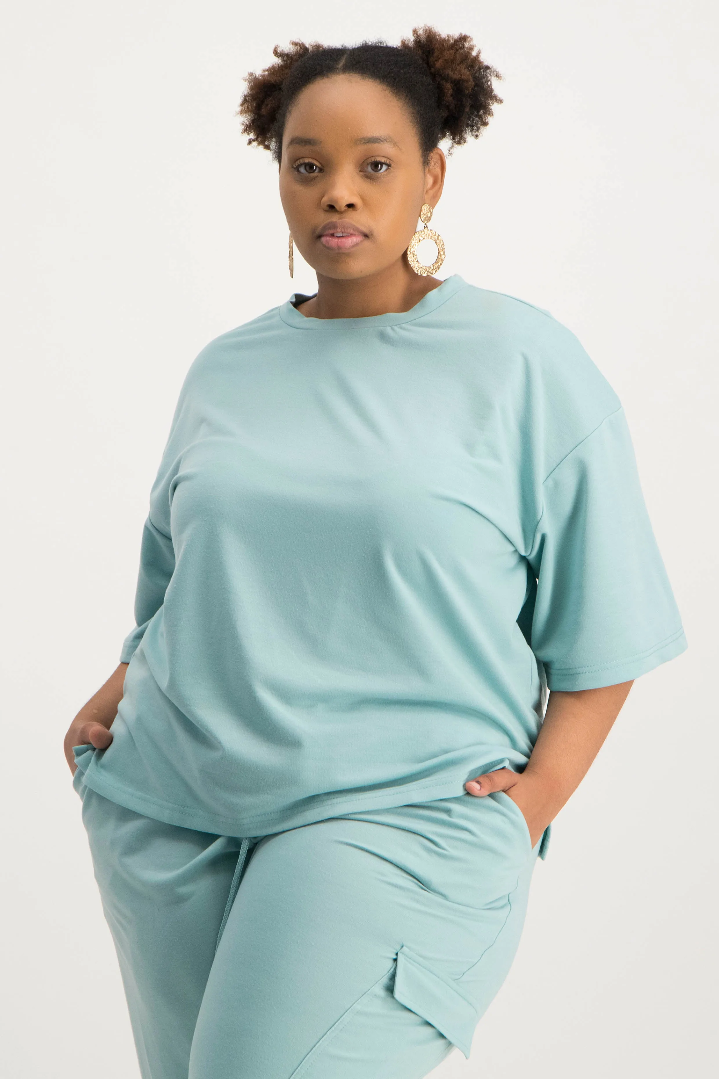 Oversized Short Sleeve Pullover