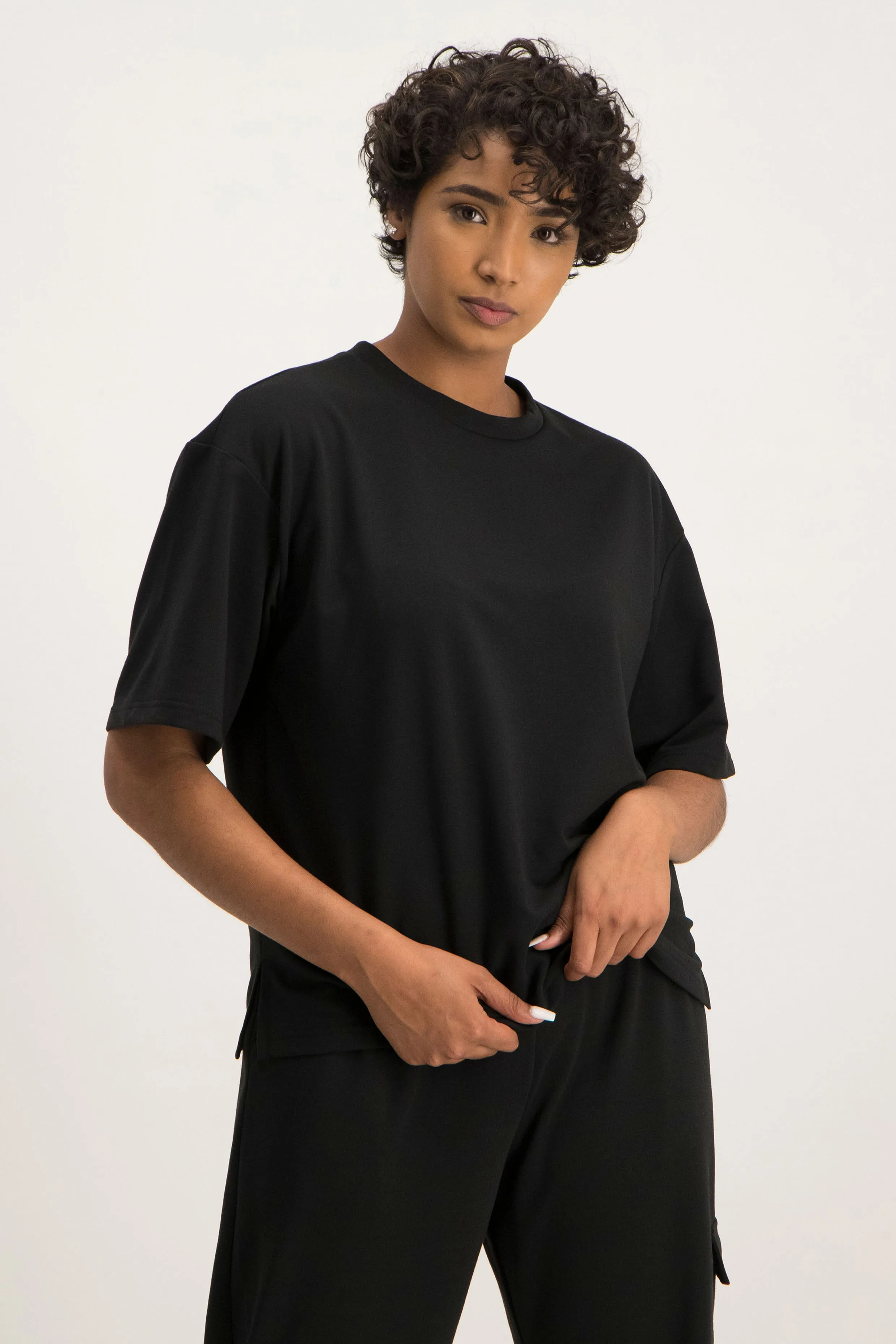 Oversized Short Sleeve Pullover