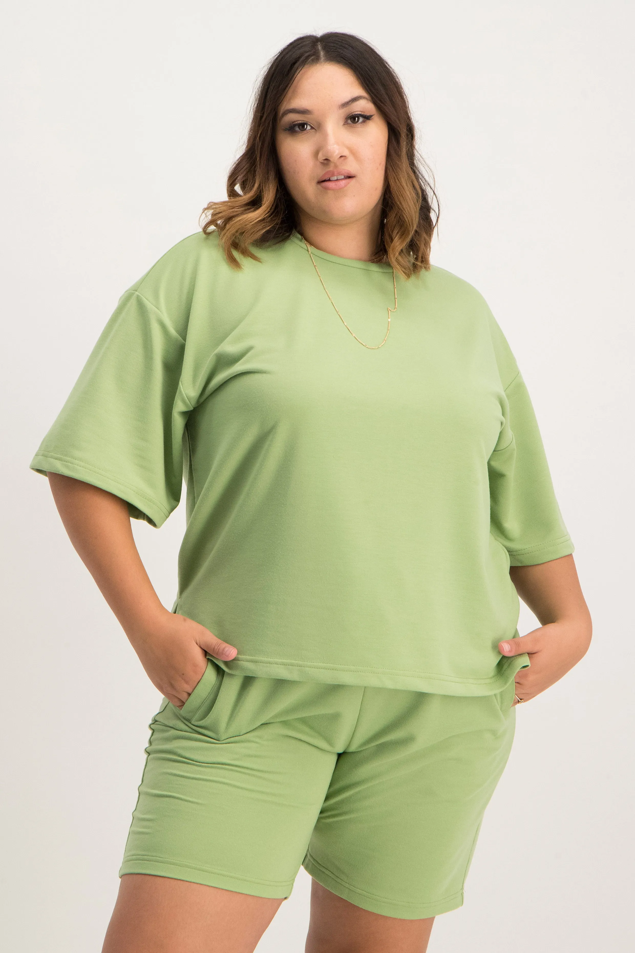 Oversized Short Sleeve Pullover