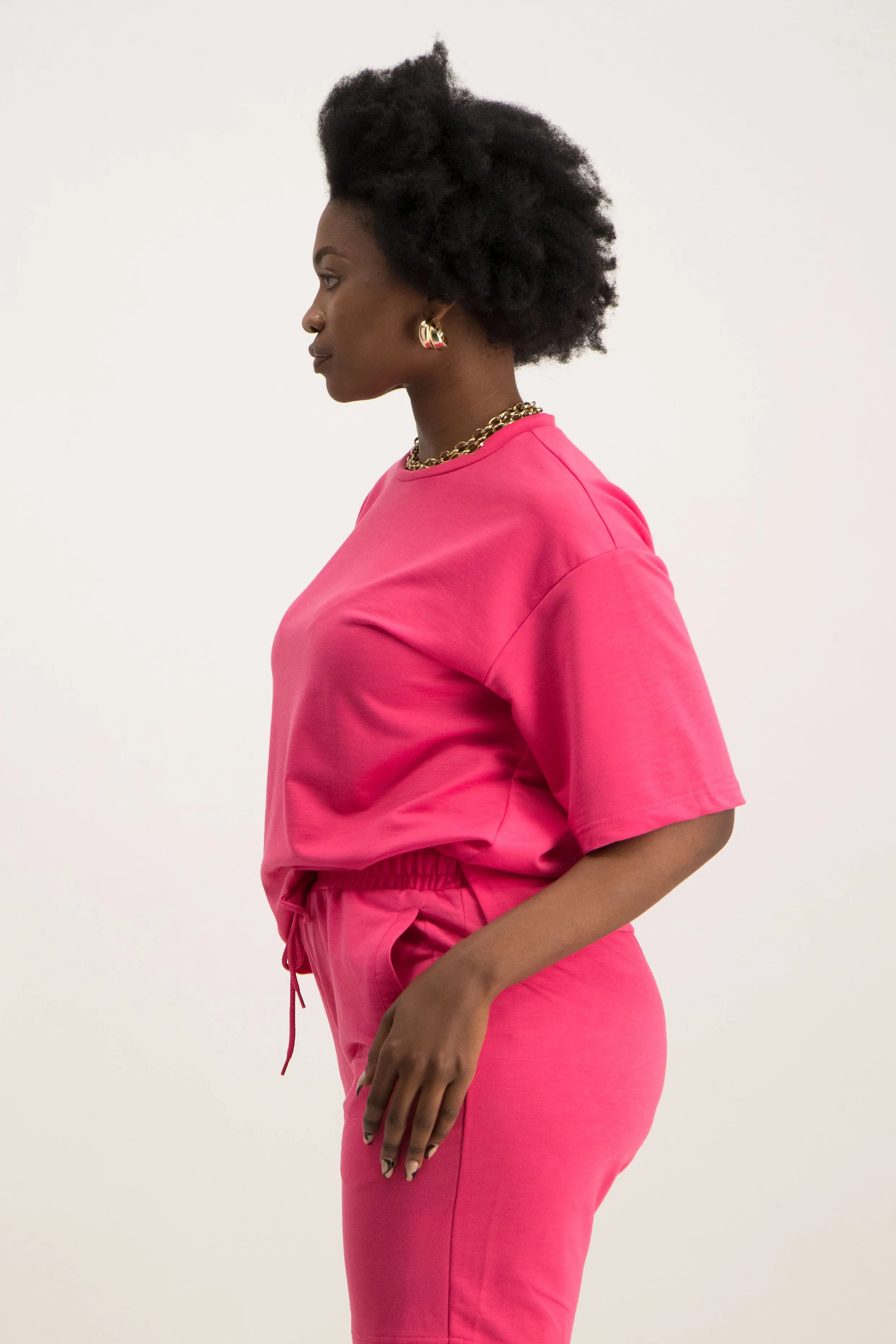 Oversized Short Sleeve Pullover