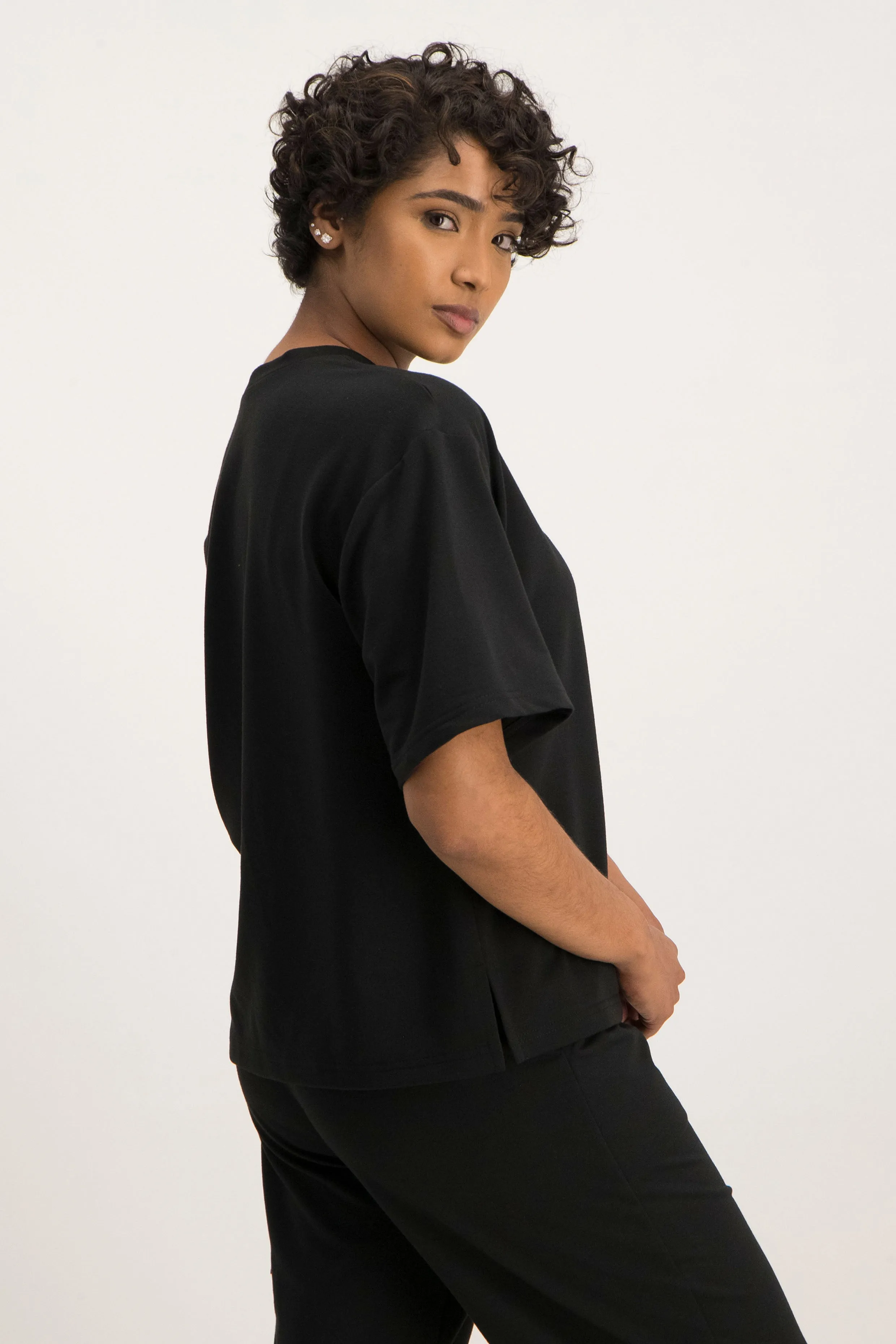 Oversized Short Sleeve Pullover