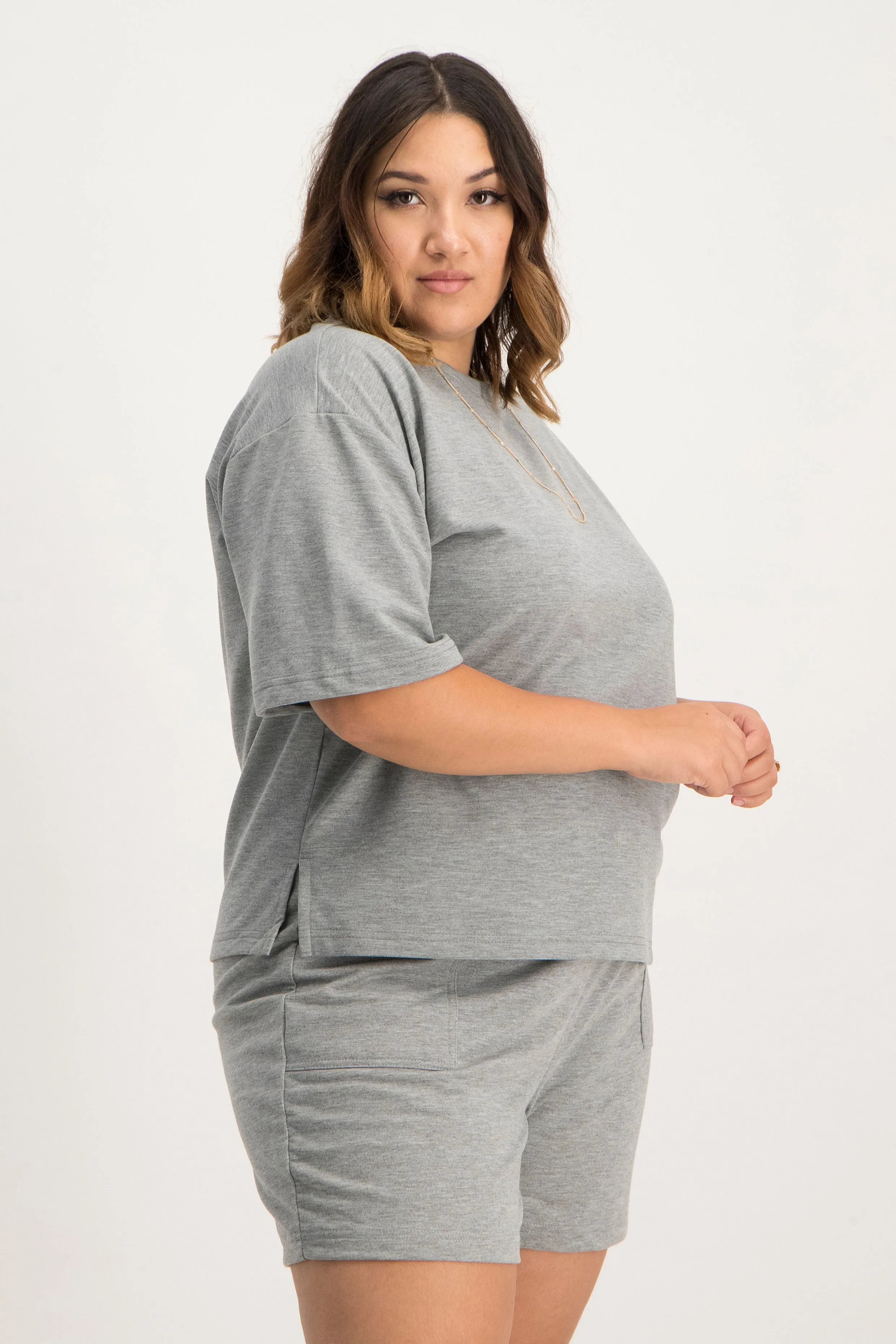 Oversized Short Sleeve Pullover