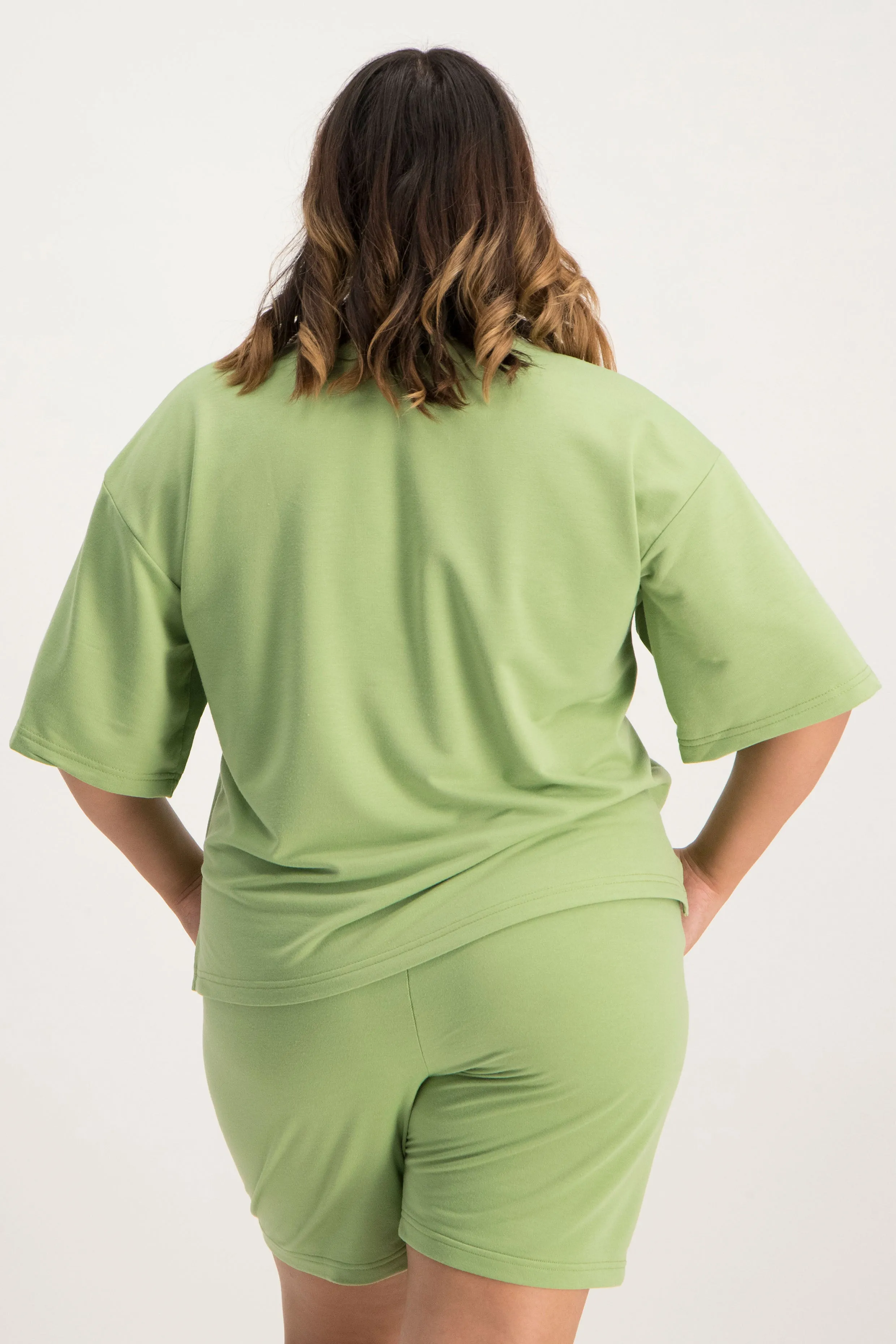 Oversized Short Sleeve Pullover